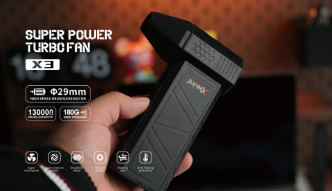 Dmuchawa Jet Fan X3 wentylator ręczny mini jet fan sprężone powietrze
